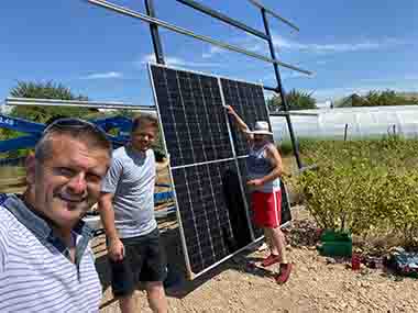 5.5 KW Romania Residential PV Power Station