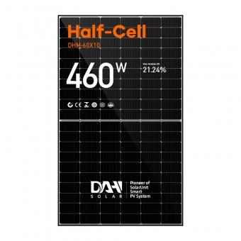 DAH Mono Half-Cell /DHM-60X10-430~460W Solar Panels 