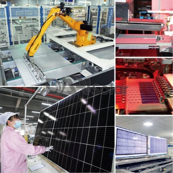 DHM-72X10/BF-520~550W Bifacial Mono High Efficiency Solar Panels 