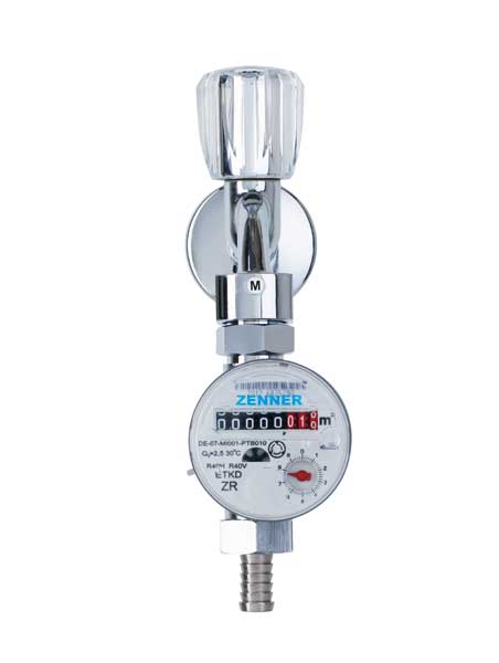 Retrofit water meter for taps