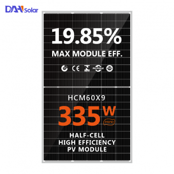 Distribute Commercial Mono Solar Panel 335W 