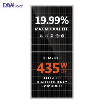 435w Black Mono Solar Panel 