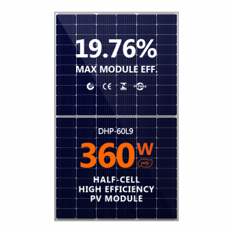 DAH Poly Half-cell/DHP-60L9-335-360W Solar Panel 