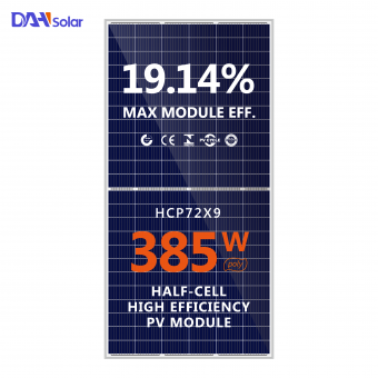 HCP72X9 Poly Solar Panel 360W-385W 